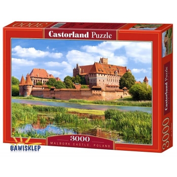 Puzzle 3000 el. Malbork, Poland Castorland
