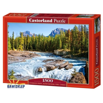 Puzzle 1500 el. Athabasca River, Canada Castorland