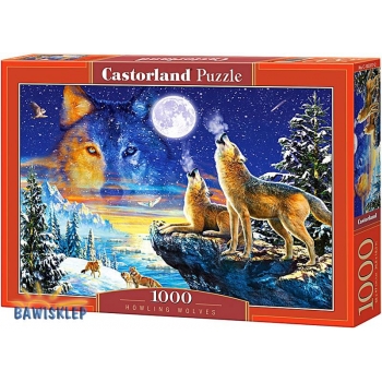 Puzzle 1000 el. Howling Wolves Castorland