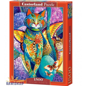 Puzzle 1500 el. Feline Fiesta  Castorland