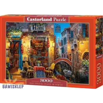 Puzzle 3000 el. Our Special Place in Venice Castor