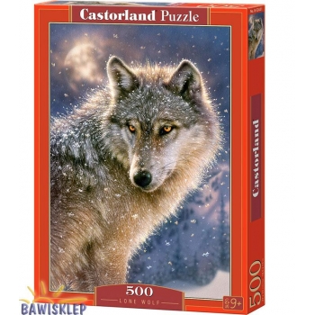 Puzzle 500 el. Lone Wolf  Castorland
