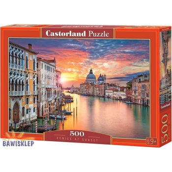 Puzzle 500 el. Venice at Sunset  Castorland