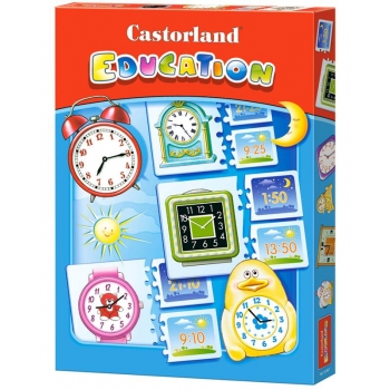 Puzzle edukacyjne - Zegary Castorland
