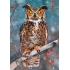 Puzzle 500 el. Great Horned Owl  Castorland